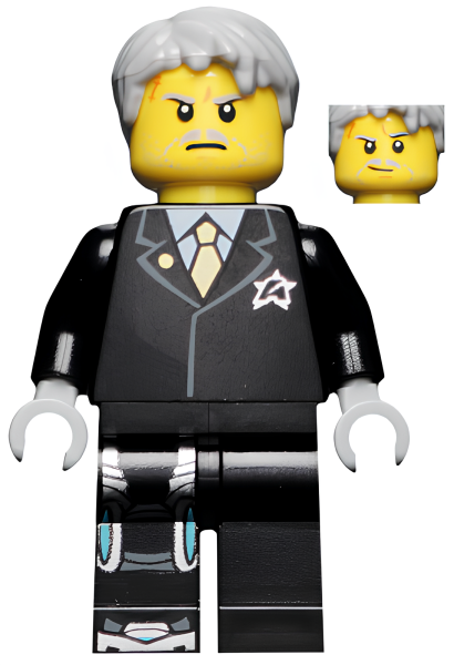 Минифигурка Lego Agent Solomon Blaze uagt010